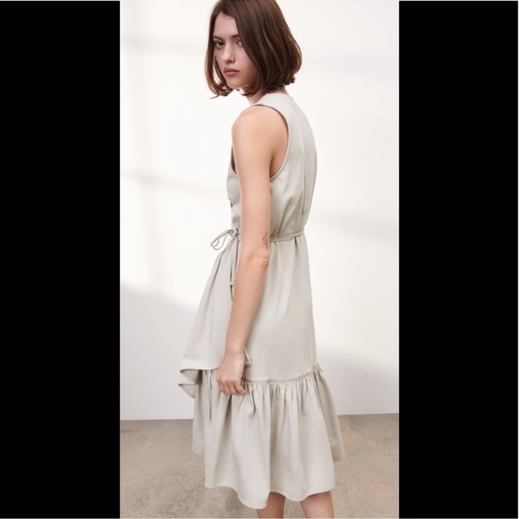 Zara Ruffled Wrap Dress - Picture 5 of 14